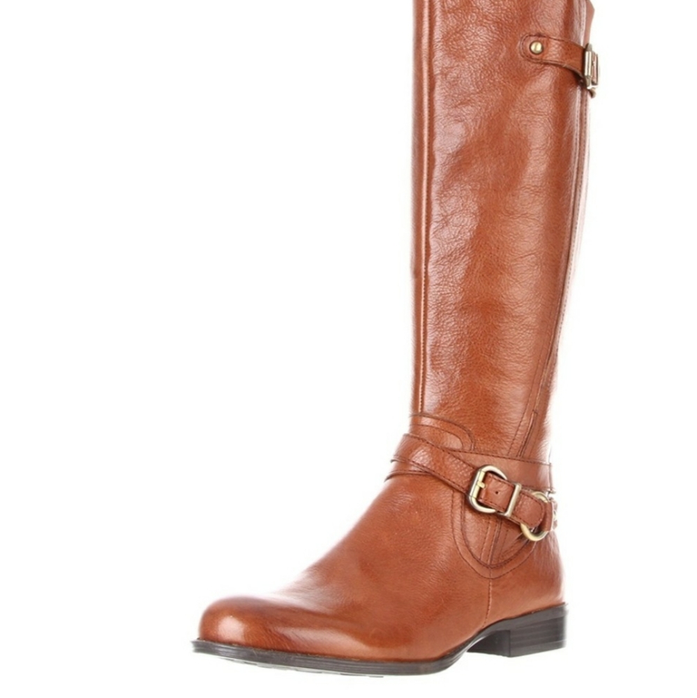 NATURALIZER JULETTA LEATHER RIDING BOOTS👢
